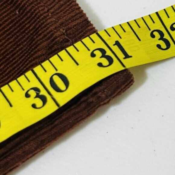 Old Navy Women's Higher High Rise Flare Brown Corduroy Pants Size 18 Y2K Retro - Picture 7 of 9